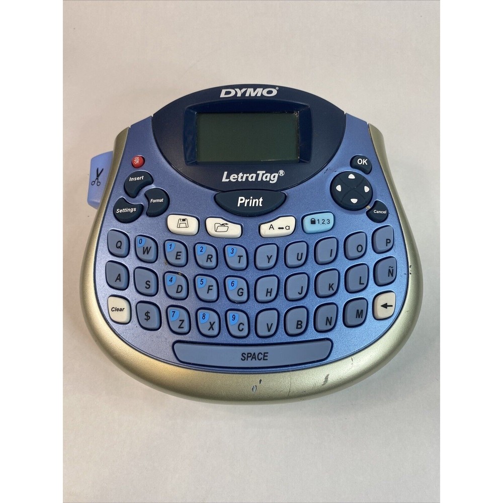 Dymo LetraTag LT-100T Label Maker (TESTED/WORKING) No Power Adapter